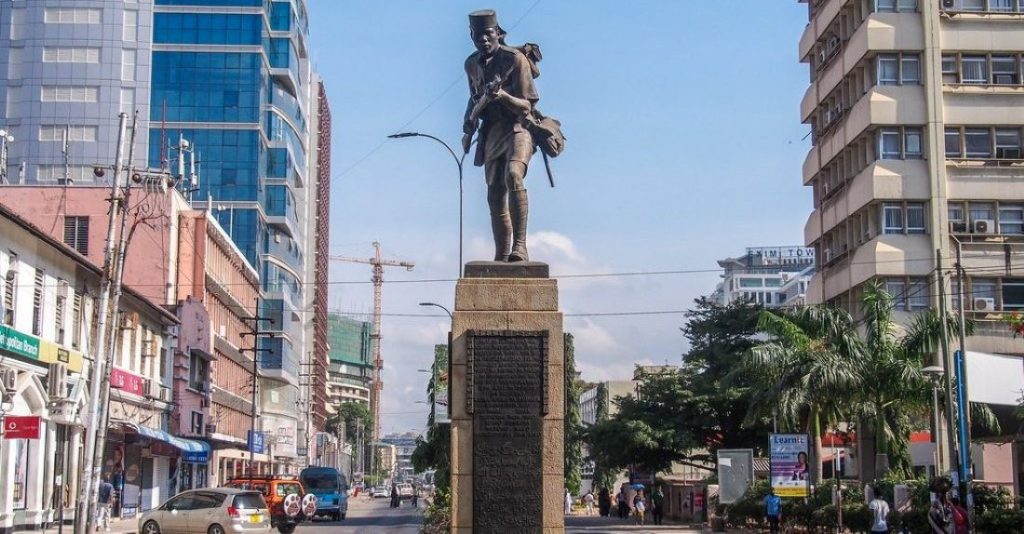 Dar es Salaam commercial district
